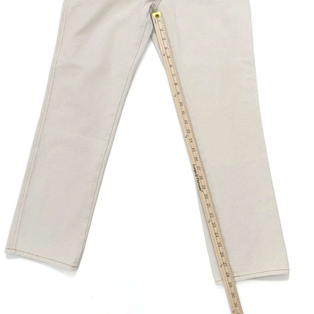 DÔEN Diana High-Rise Jean in Cream‎ – Size 28
